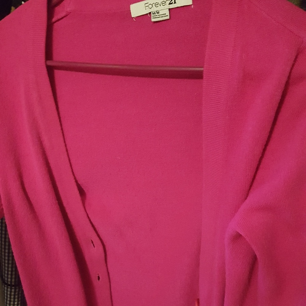 Pink forever 21 sweater